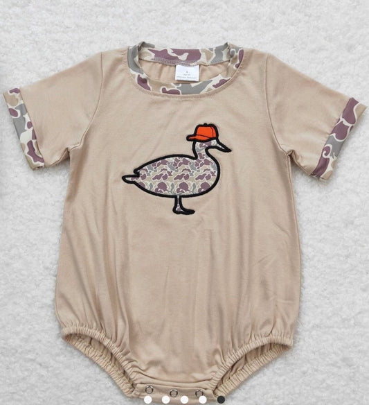 Boys Duck Camo Onesie