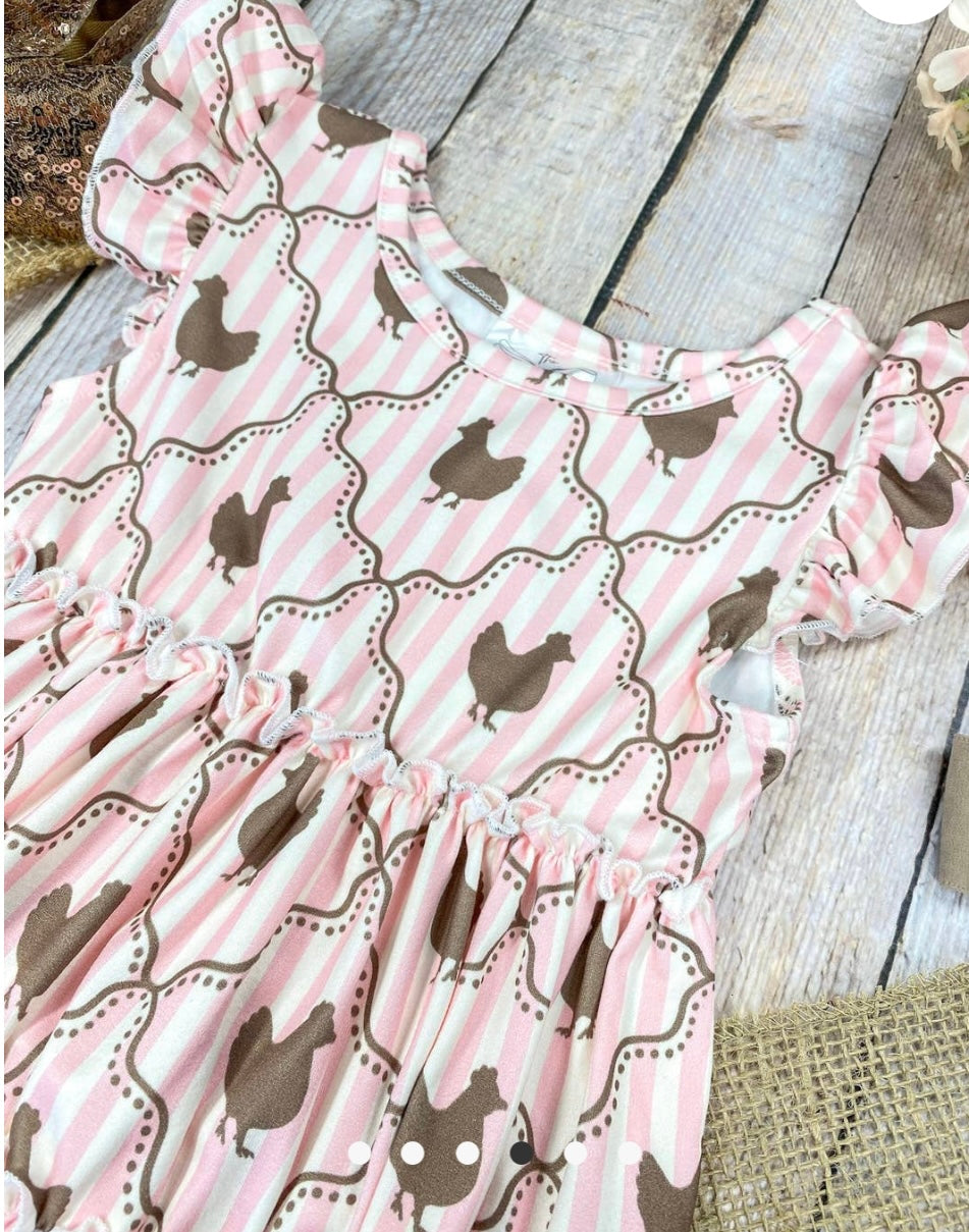 Sweet Chicken Coop Set