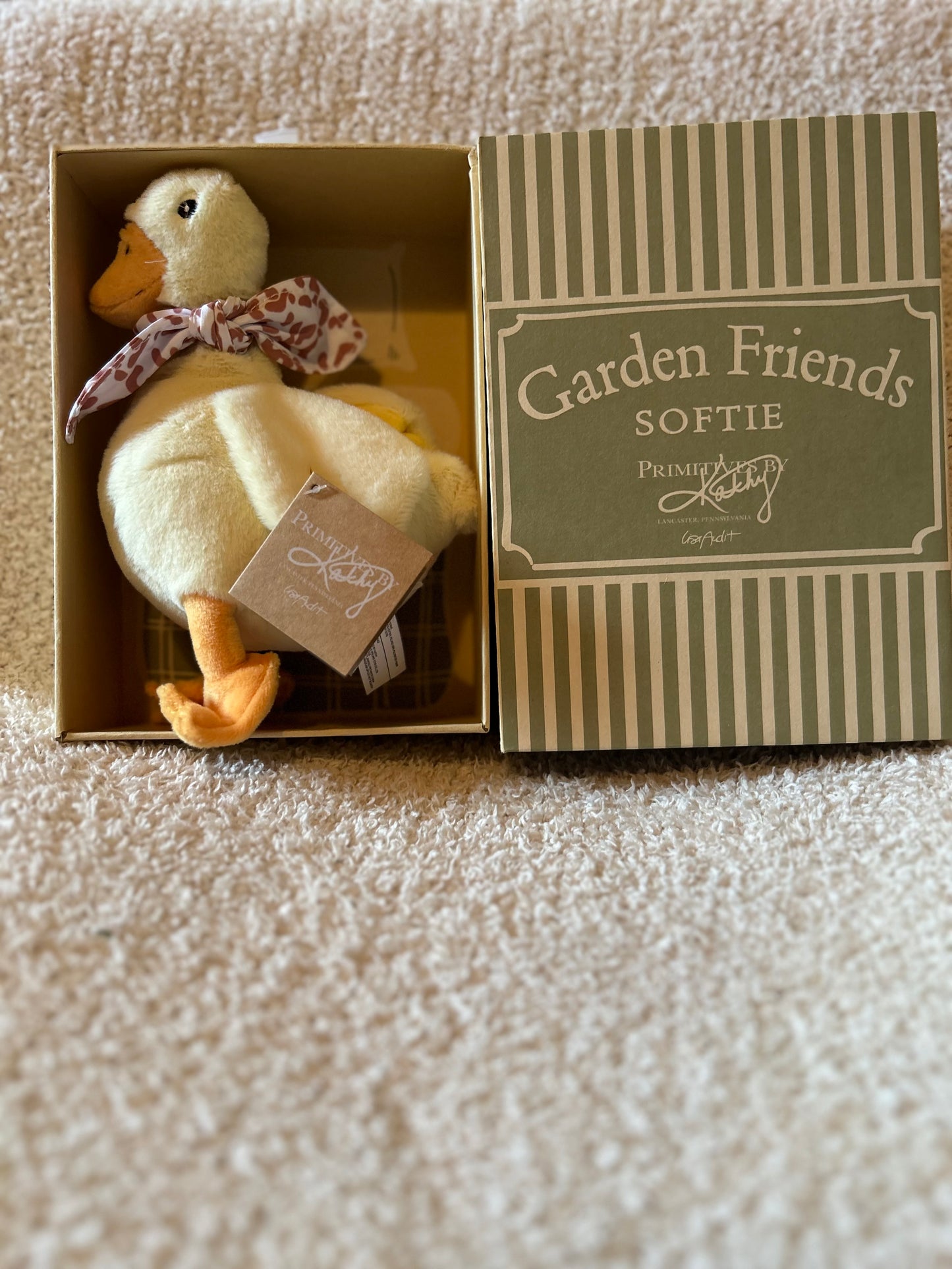 Garden Friends Duck Softie