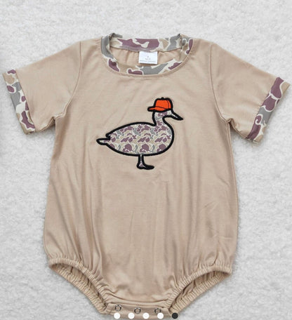 Boys Duck Camo Onesie