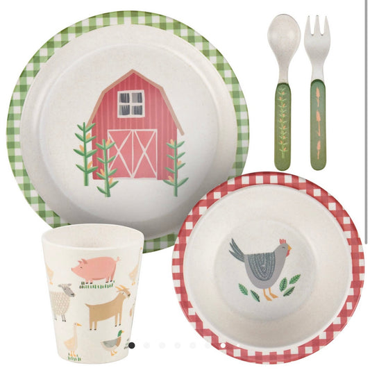 Little Farm Plate Set